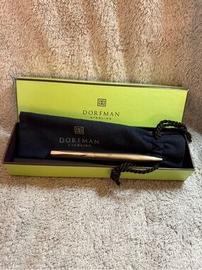 Rare Dorfman Sterling Metal Pen with Gift Box
